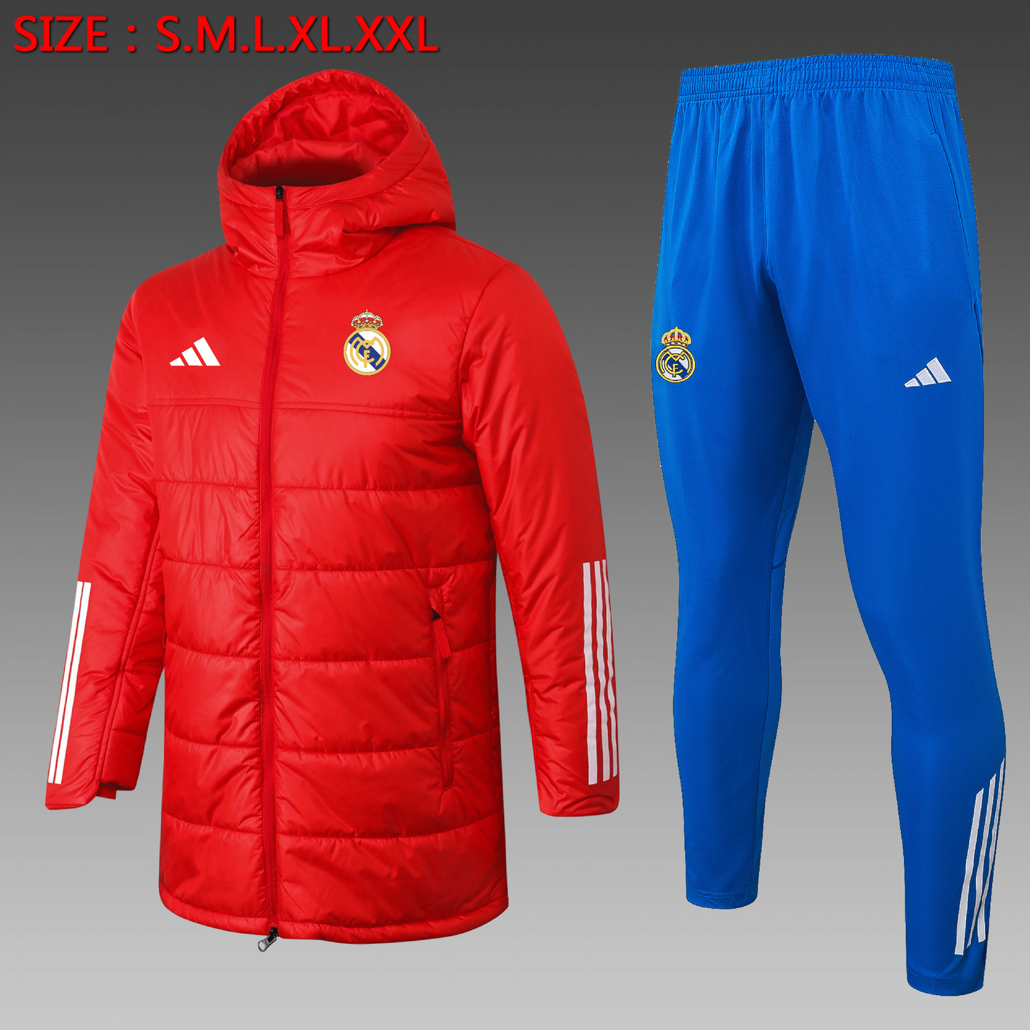 Pantalon et Doudoune Real Madrid