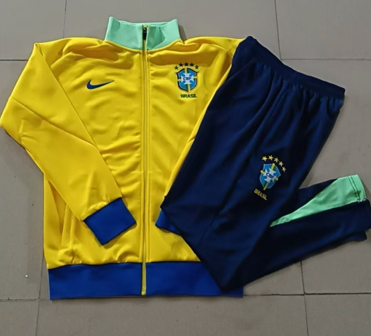 Survêtement Brésil 2026 jaune