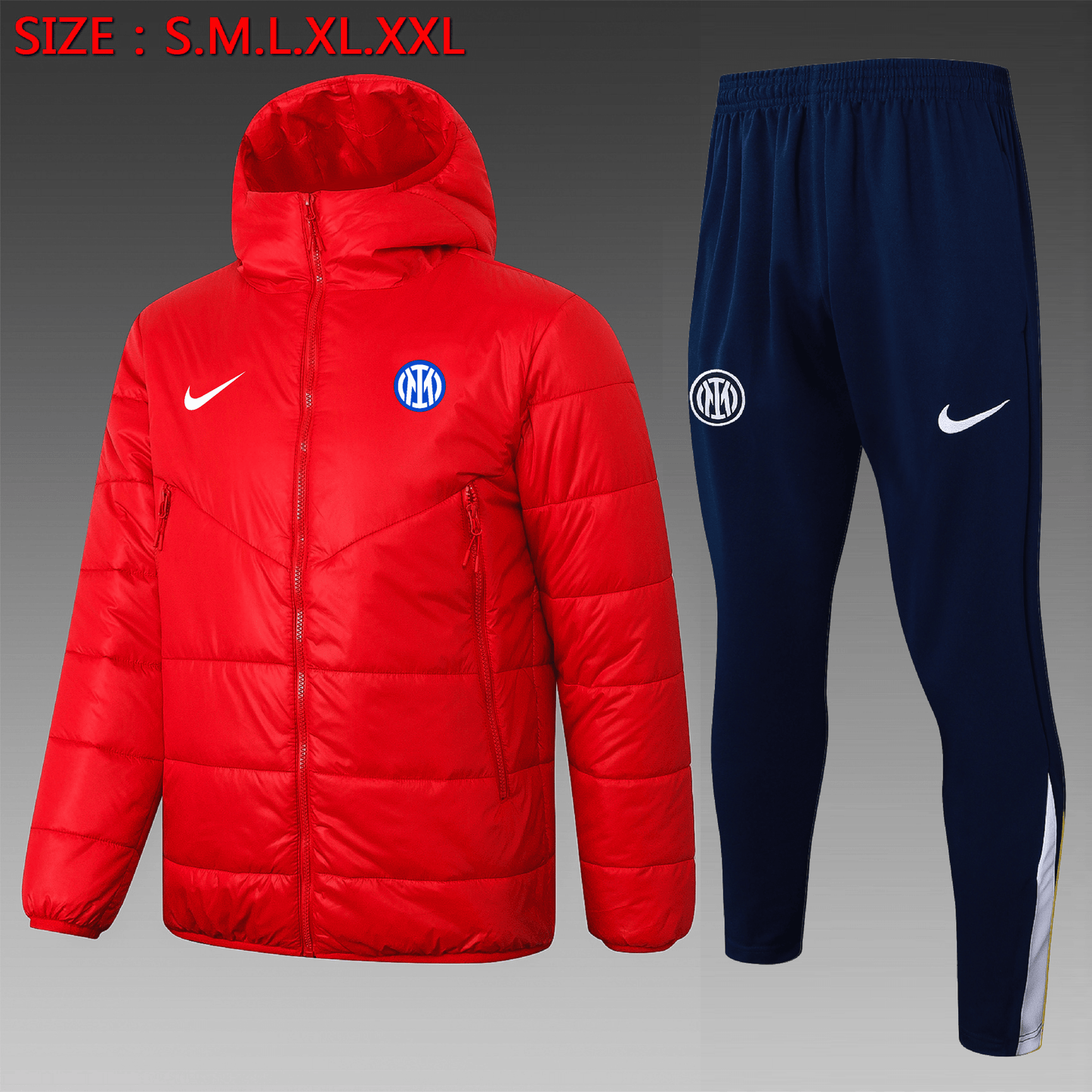 Pantalon et Doudoune Inter Milan