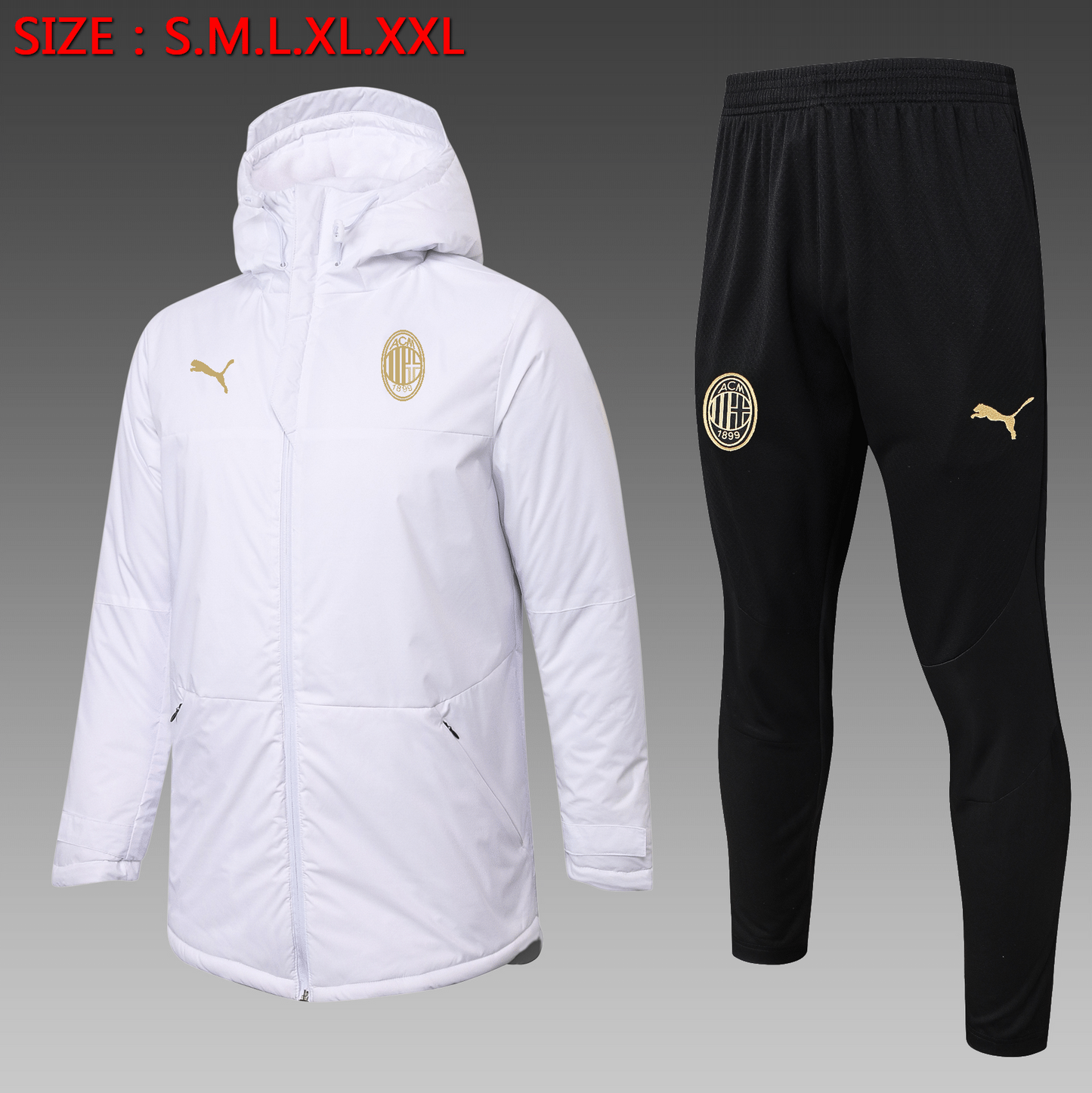 Pantalon et Doudoune AC Milan
