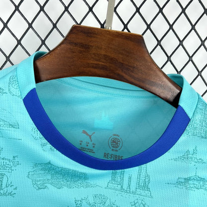 Maillot Gardien Marseille Bleu 2025-26