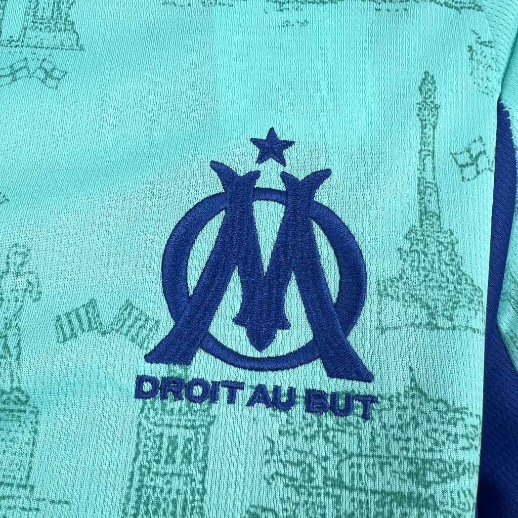 Maillot Gardien Marseille Bleu 2025-26