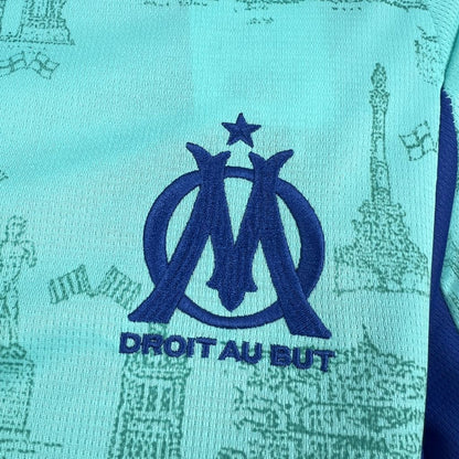Maillot Gardien Marseille Bleu 2025-26