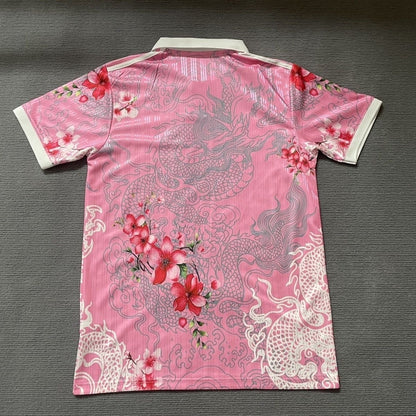 Maillot Real Madrid Édition Spéciale Dragon & Fleur — Rose