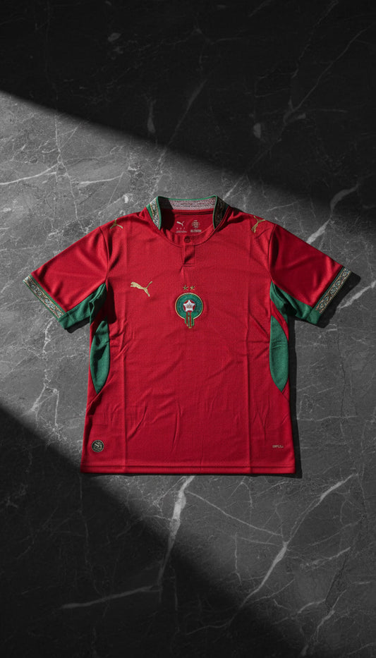 Maillot Maroc avec l'étoile CAN 2026 🌟